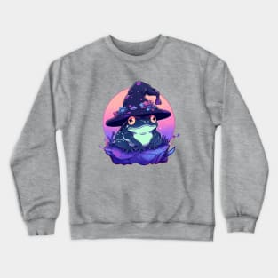 Witchy Frog Crewneck Sweatshirt